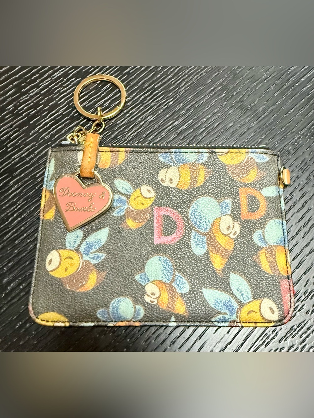 Dooney & Bourke Bee Key & Card Holder